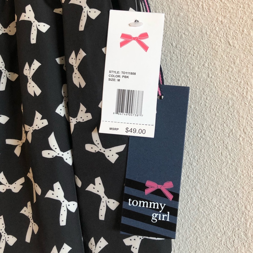 Tommy Hilfiger Tommy Girl Cute Bow Mini-Skirt NWT - Picture 3 of 7